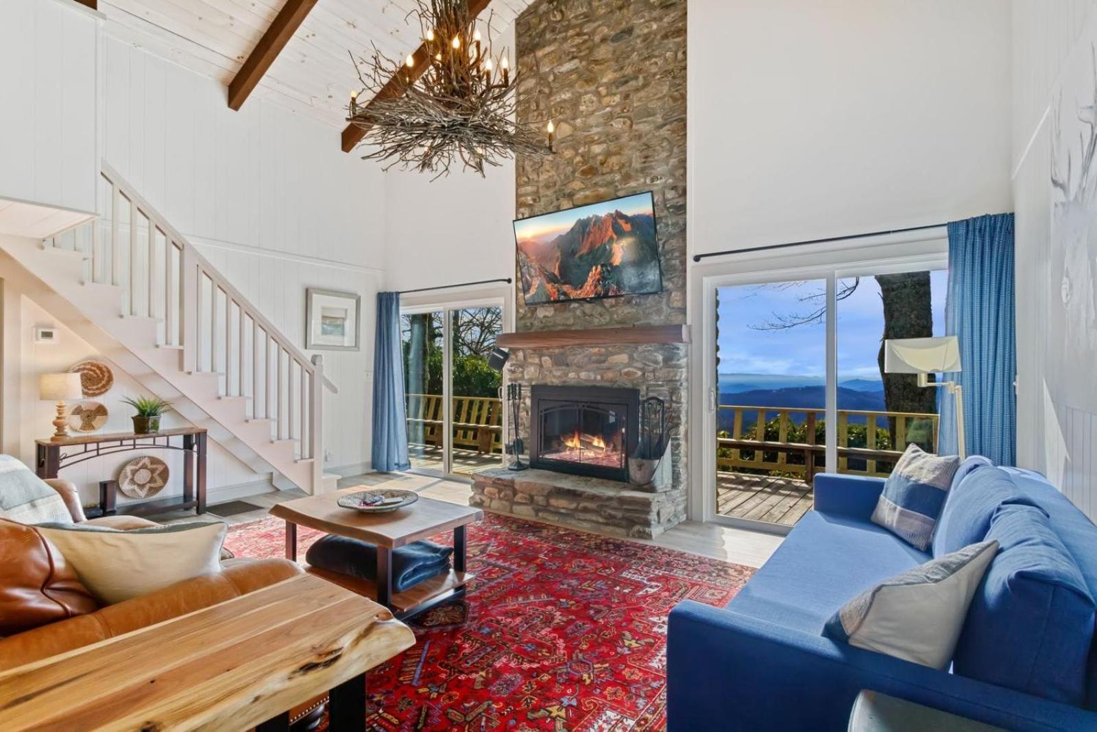 Blue View Chalet Blowing Rock Dış mekan fotoğraf